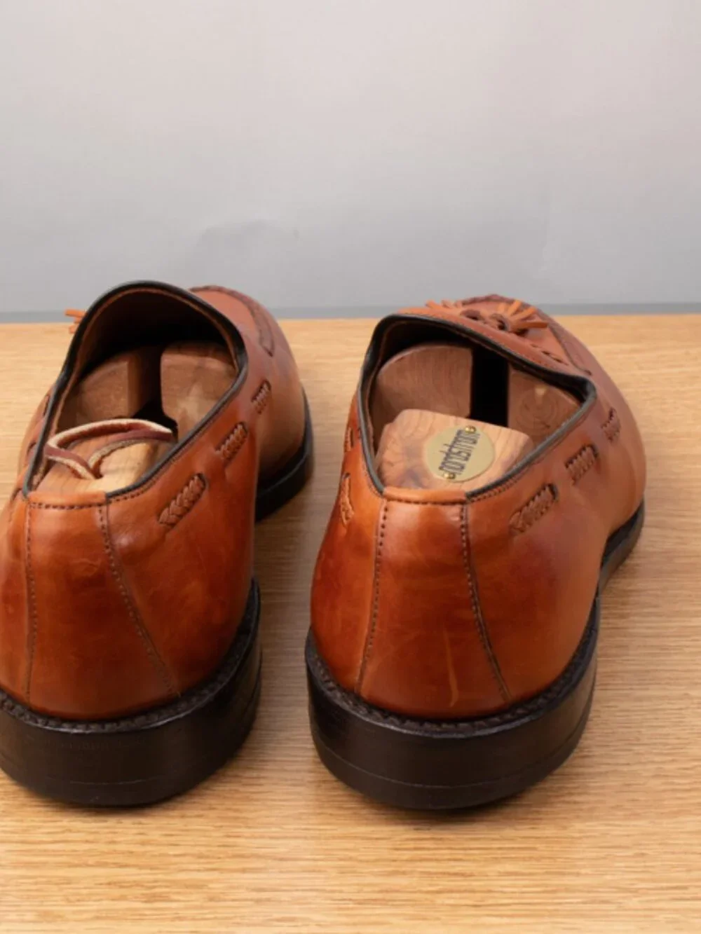 Allen Edmonds Pembroke Shoes Men's 9.5 E Walnut Brown Leather